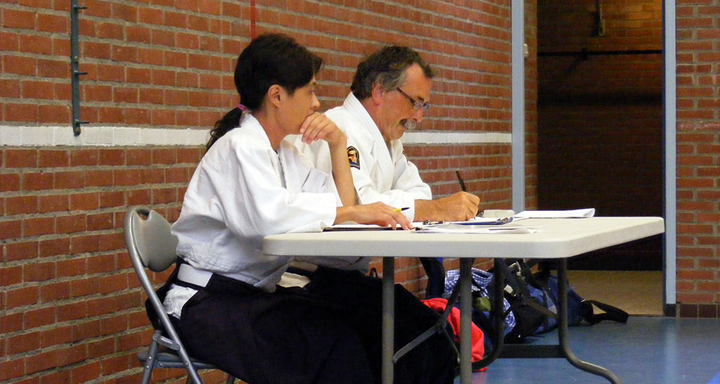 Eerste Aikido examens in Dronten een feit!